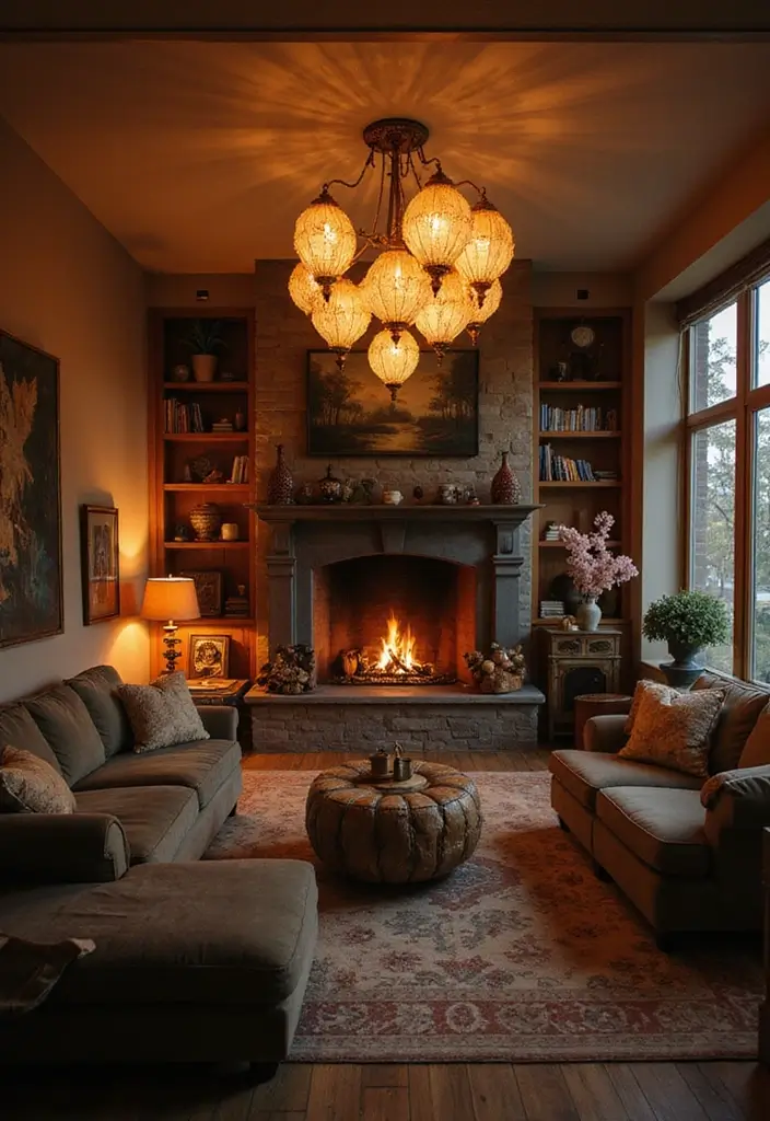 28 Living Room Lighting Designs That Elevate Modern Homes 24 28 Living Room Lighting Designs That Elevate Modern Homes - 24. Plush Lighting Fixtures