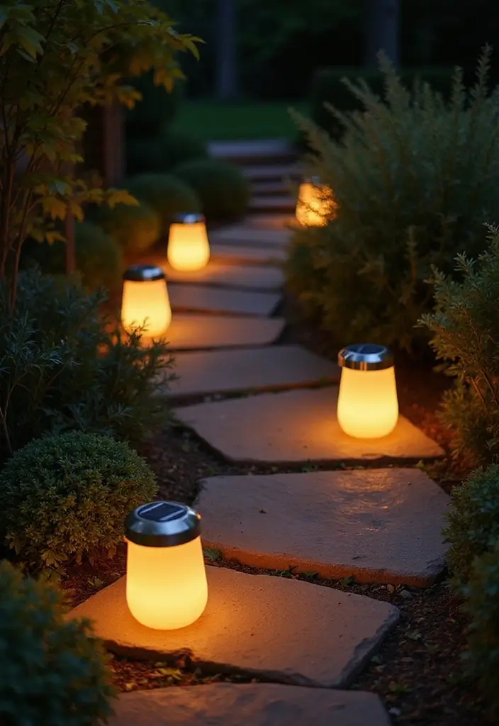 28 Patio Lighting Ideas to Create the Perfect Outdoor Ambiance 2 28 Patio Lighting Ideas to Create the Perfect Outdoor Ambiance - 2. Solar-Powered Lanterns