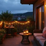 29 Balcony Lighting Ideas to Make Evenings More Relaxing
