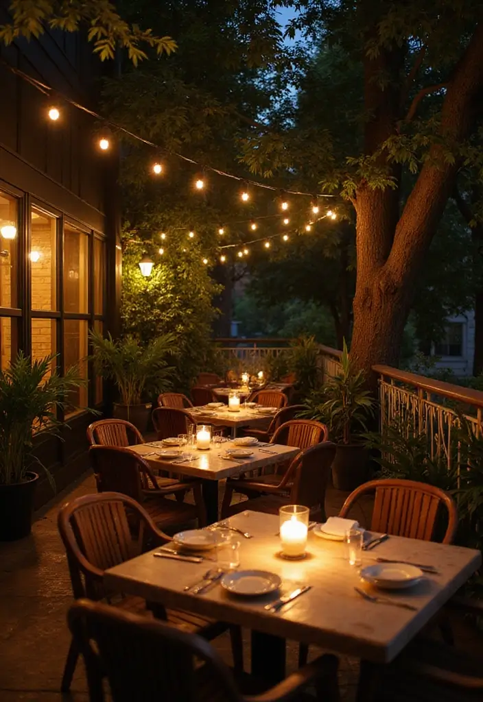 29 Balcony Lighting Ideas to Make Evenings More Relaxing 23 29 Balcony Lighting Ideas to Make Evenings More Relaxing - 23. Under-table Lighting