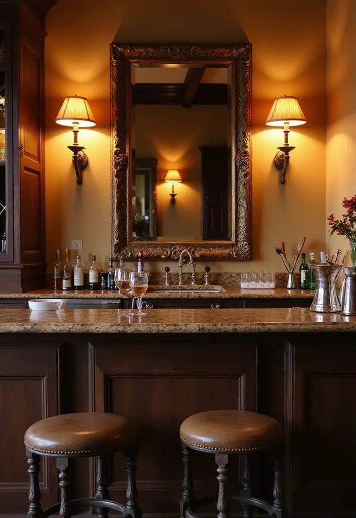 29 Bar Lighting Designs for a Bold and Vibrant Atmosphere - 5. Vintage-inspired Sconces