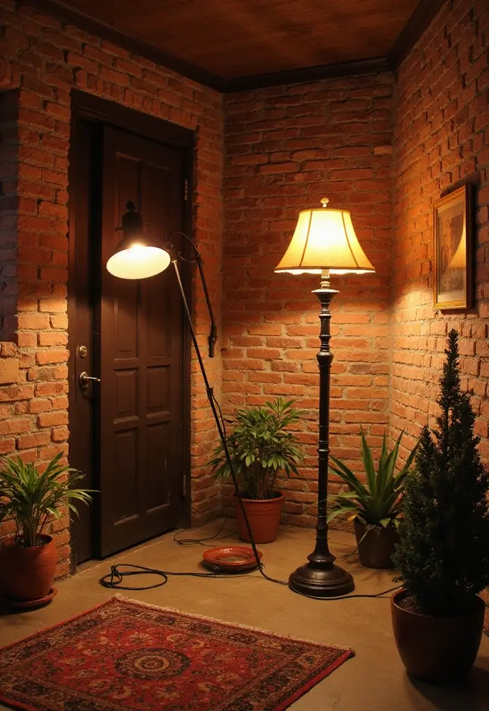 29 Basement Lighting Ideas to Transform Dark Spaces 10 29 Basement Lighting Ideas to Transform Dark Spaces - 10. Unique Floor Lamps