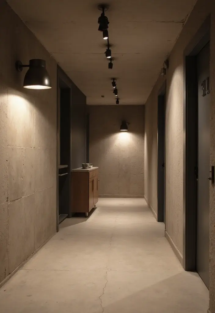 29 Basement Lighting Ideas to Transform Dark Spaces 22 29 Basement Lighting Ideas to Transform Dark Spaces - 22. Minimalist Lighting