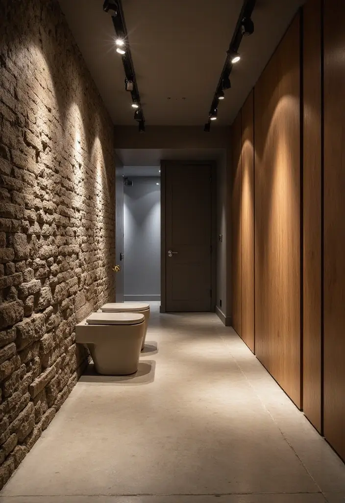 29 Basement Lighting Ideas to Transform Dark Spaces 25 29 Basement Lighting Ideas to Transform Dark Spaces - 25. Multi-Purpose Lighting
