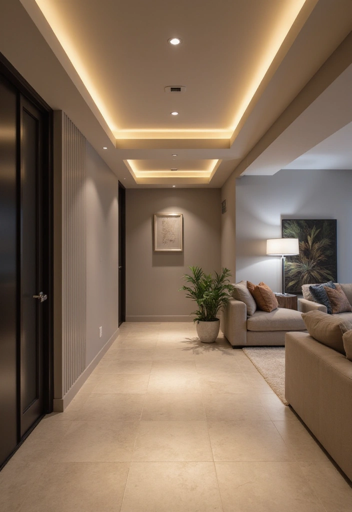 29 Basement Lighting Ideas to Transform Dark Spaces 28 29 Basement Lighting Ideas to Transform Dark Spaces - 28. Recessed Lighting for Sleek Design