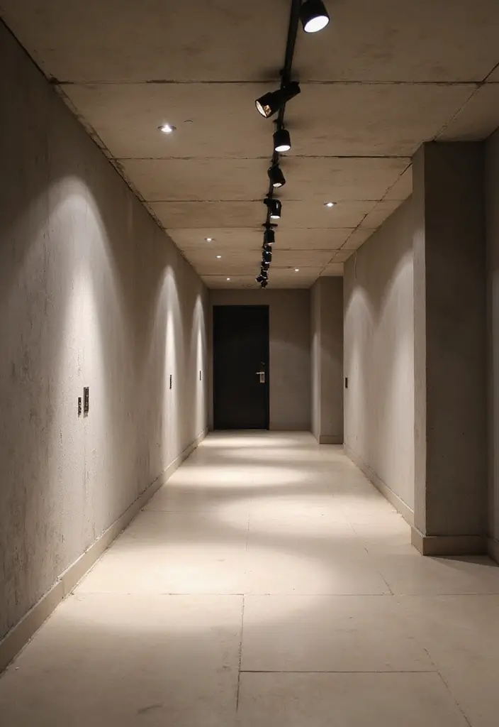 29 Basement Lighting Ideas to Transform Dark Spaces 3 29 Basement Lighting Ideas to Transform Dark Spaces - 3. Track Lighting Versatility
