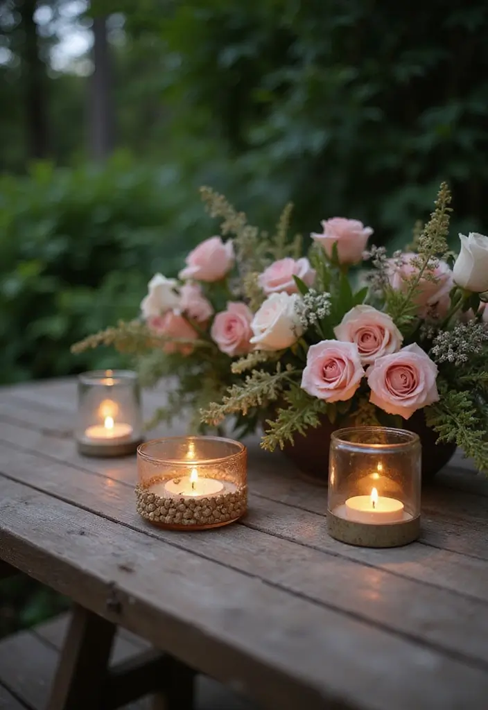 29 Deck Lighting Ideas That Make Outdoor Evenings Beautiful 15 29 Deck Lighting Ideas That Make Outdoor Evenings Beautiful - 15. Vintage Tea Light Holders