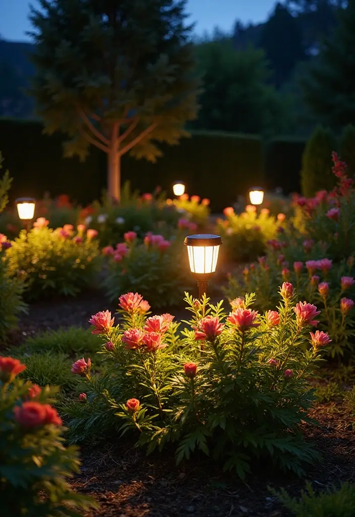 29 Deck Lighting Ideas That Make Outdoor Evenings Beautiful 5 29 Deck Lighting Ideas That Make Outdoor Evenings Beautiful - 5. Solar Garden Lights