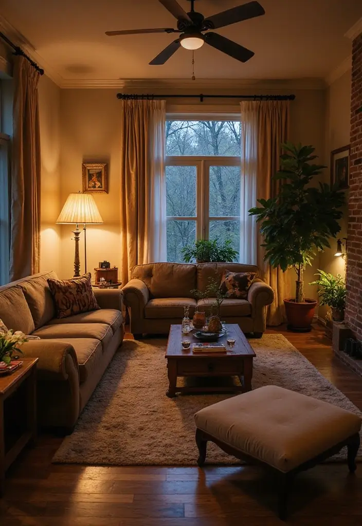 29 Living Room Lighting Ideas You’ll Want to Copy Right Now - 15. Layered Lighting Techniques