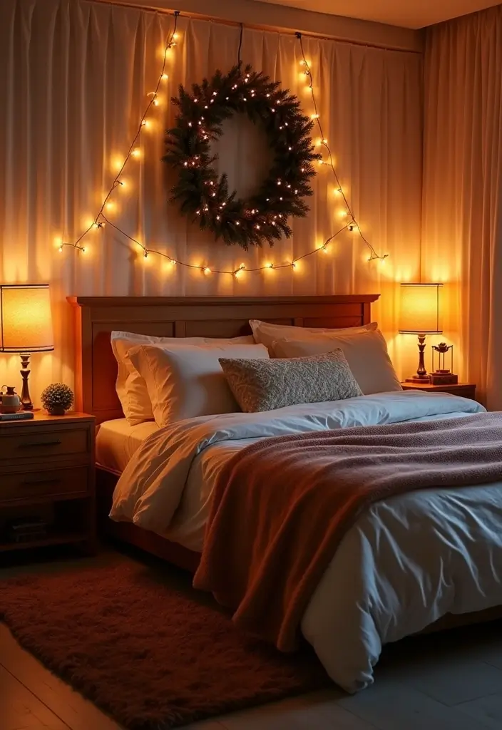 29 Under Bed Lighting Ideas That Add a Cool Modern Touch 29 29 Under Bed Lighting Ideas That Add a Cool Modern Touch - 29. Seasonal Lighting Options for Versatility