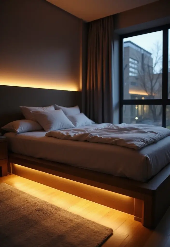 29 Under Bed Lighting Ideas That Add a Cool Modern Touch 5 29 Under Bed Lighting Ideas That Add a Cool Modern Touch - 5. Wireless Rechargeable LED Lights