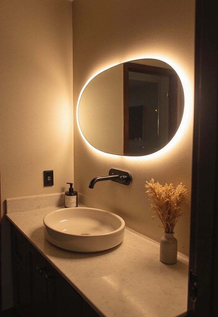 30+ Cozy Lighting Tips to Add Warmth and Comfort at Home 17 30+ Cozy Lighting Tips to Add Warmth and Comfort at Home - 17. Consider Lighted Mirrors