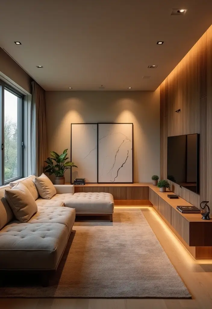 30+ Cozy Lighting Tips to Add Warmth and Comfort at Home 21 30+ Cozy Lighting Tips to Add Warmth and Comfort at Home - 21. Use Recessed Lighting