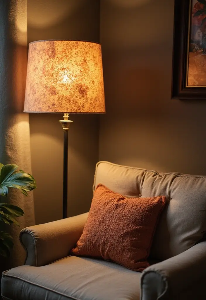 30+ Floor Lighting Designs That Add Drama to Interiors 13 30+ Floor Lighting Designs That Add Drama to Interiors - 13. Floor Lamps with Handmade Shades