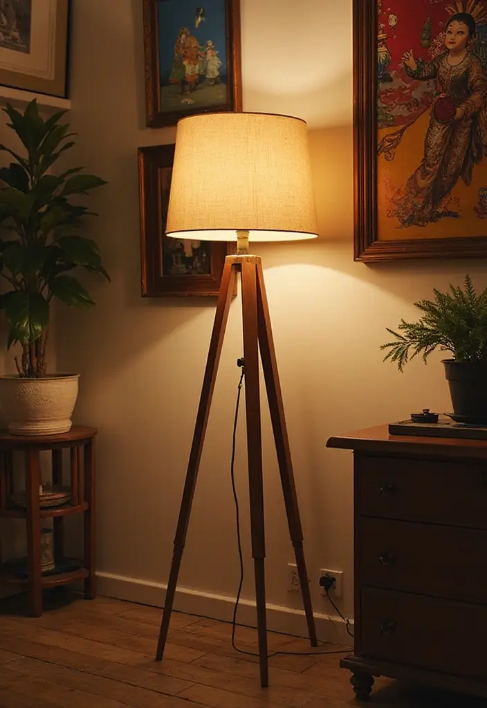 30+ Floor Lighting Designs That Add Drama to Interiors 18 30+ Floor Lighting Designs That Add Drama to Interiors - 18. Floor Lamps That Double as Art