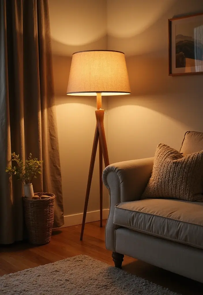 30+ Floor Lighting Designs That Add Drama to Interiors 21 30+ Floor Lighting Designs That Add Drama to Interiors - 21. Eco-Conscious Fabric Floor Lamps