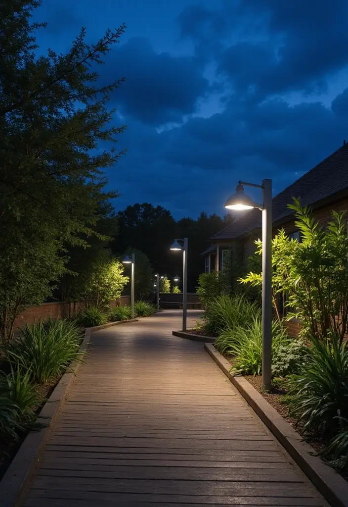 30+ Home Office Lighting Tips to Improve Focus and Style 15 30+ Home Office Lighting Tips to Improve Focus and Style - 15. Use Solar-Powered Lights