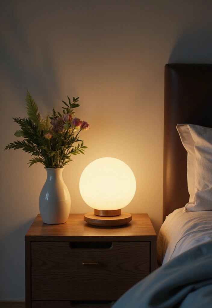 30+ LED Bedroom Lighting Ideas That Create a Dreamy Glow 8 30+ LED Bedroom Lighting Ideas That Create a Dreamy Glow - 8. LED Table Lamps with Dimmers