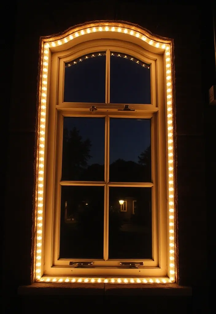30+ LED Strip Lighting Ideas That Look Sleek and Stylish - 19. LED Lighting Around Windows