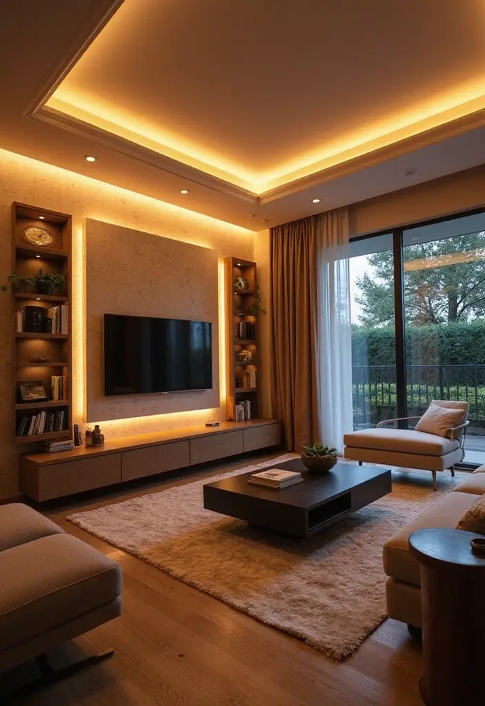 30+ LED Strip Lighting Ideas That Look Sleek and Stylish - 2. Accentuate Architectural Features