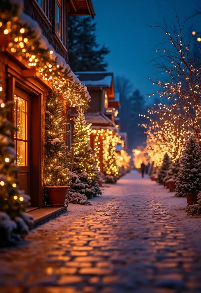 30+ LED Strip Lighting Ideas That Look Sleek and Stylish - 28. LED Strip Lighting for Seasonal Displays