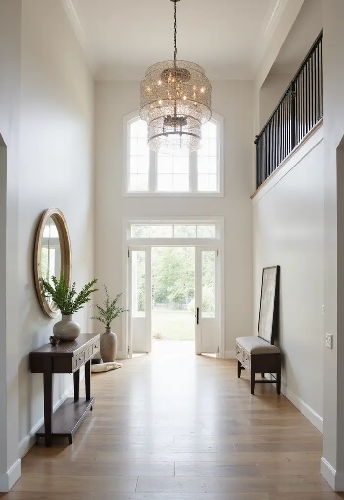 30+ Two Story Foyer Lighting Designs That Wow Guests 2 30+ Two Story Foyer Lighting Designs That Wow Guests - 2. Modern Pendant Lights