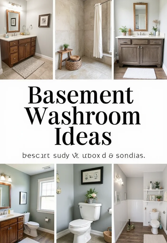 10 Basement Washroom Ideas for Simple Functional Additions - Conclusion