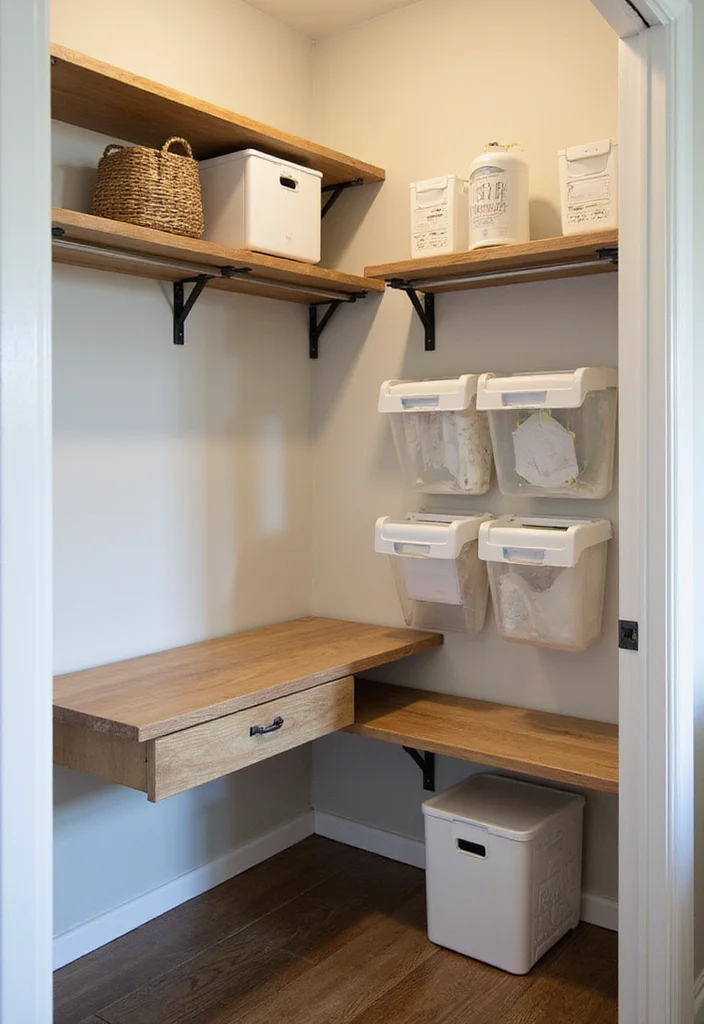 10 Closet Office Ideas for Hidden Functional Work Nooks - 3. The Functional Closet Office