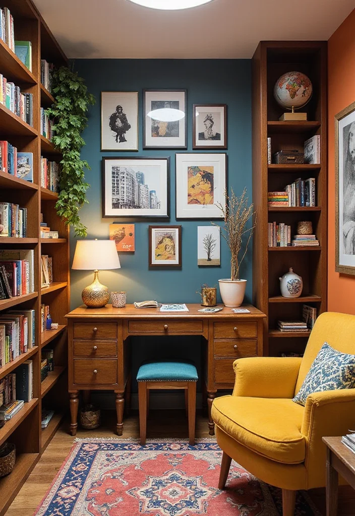 10 Closet Office Ideas for Hidden Functional Work Nooks - 7. The Creative Closet Office