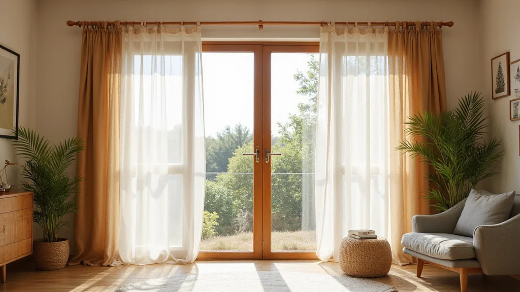 10 Curtain Ideas for Sliding Doors for Privacy and Smooth Function