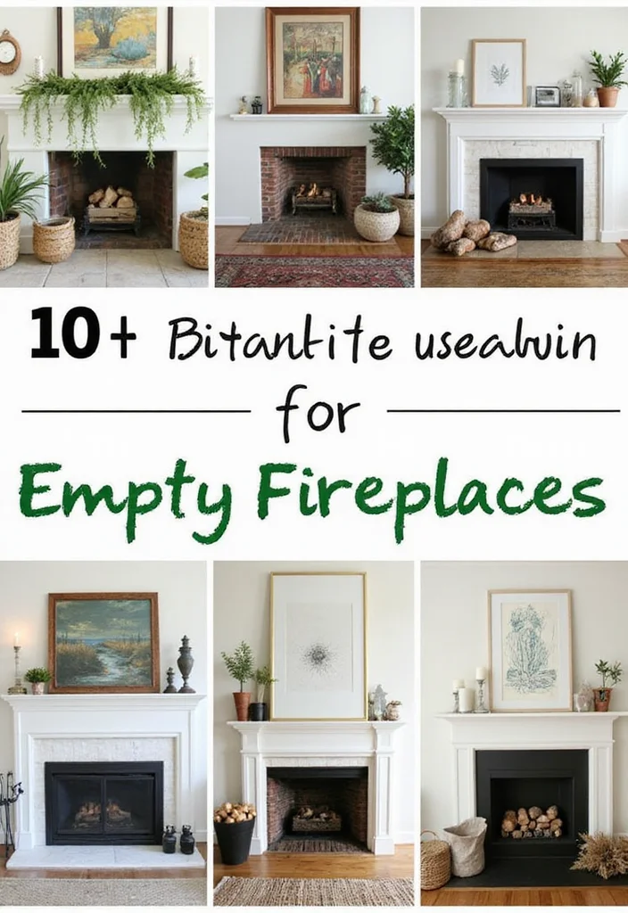 10 Empty Fireplace Ideas for Stylish Decorative Use - Conclusion