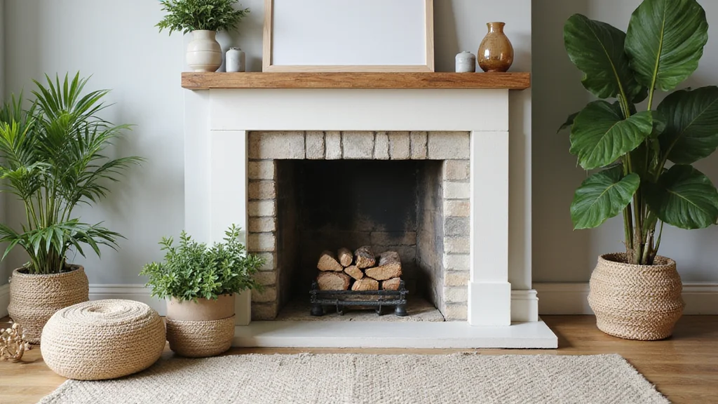 10 Empty Fireplace Ideas for Stylish Decorative Use
