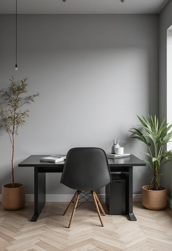 10 Office Ideas for Clean Masculine Style 1 10 Office Ideas for Clean Masculine Style - 1. Choose a Neutral Color Palette