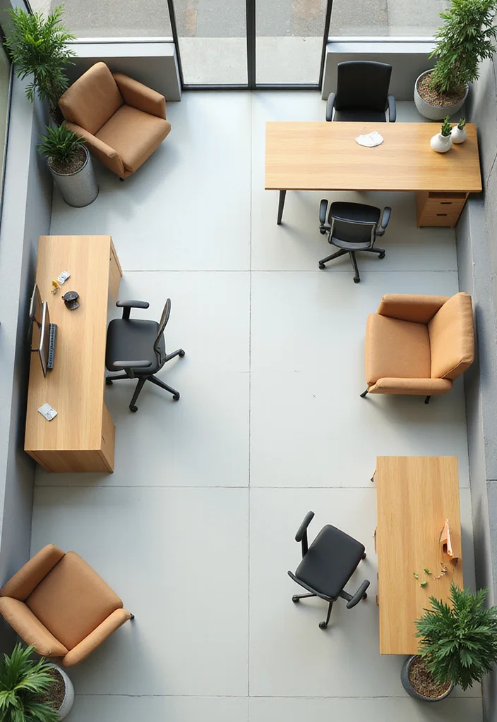 10 Office Ideas for Clean Masculine Style 67 10 Office Ideas for Clean Masculine Style - 7. Create a Functional Layout