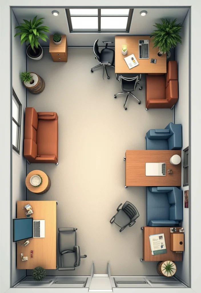 10 Small Office Ideas Home for Efficient Compact Layouts - 10. Crafting an Efficient Layout