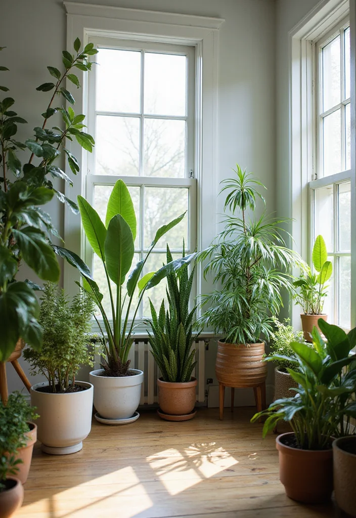 10 Small Office Ideas Home for Efficient Compact Layouts - 6. Zen Spaces: Incorporating Plants