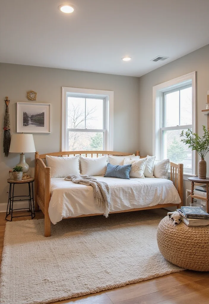 10 Very Small Basement Ideas for Smart Space Solutions - 9. Guest Room Retreat