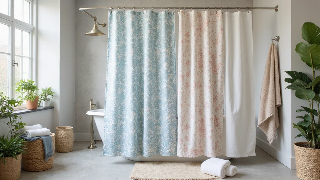 12 Bathroom Ideas With Shower Curtain for Easy Affordable Style