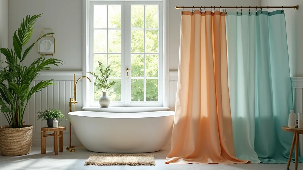 12 Bathroom Shower Curtain Ideas for Fresh Stylish Upgrades