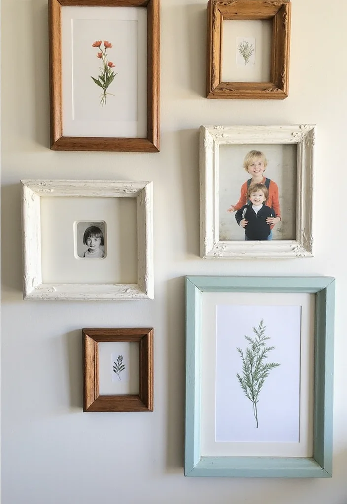 12 Bathroom Wall Decor Ideas for Fresh Personalized Style - 1. Upcycled Frame Gallery