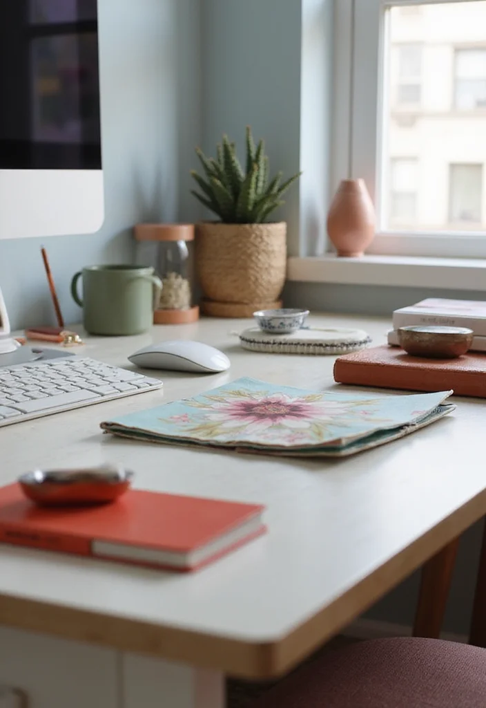 12 Bedroom Office Ideas for Smart Dual Function Rooms - 10. Compact Desk Accessories