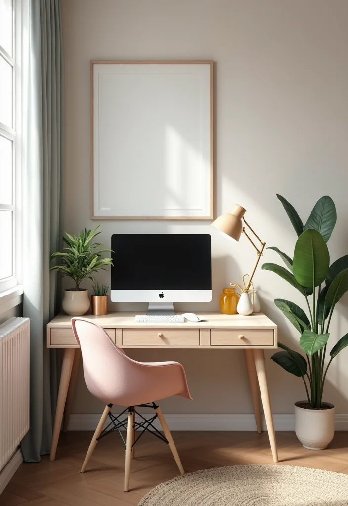 12 Bedroom Office Ideas for Smart Dual Function Rooms - 4. Color Coordination