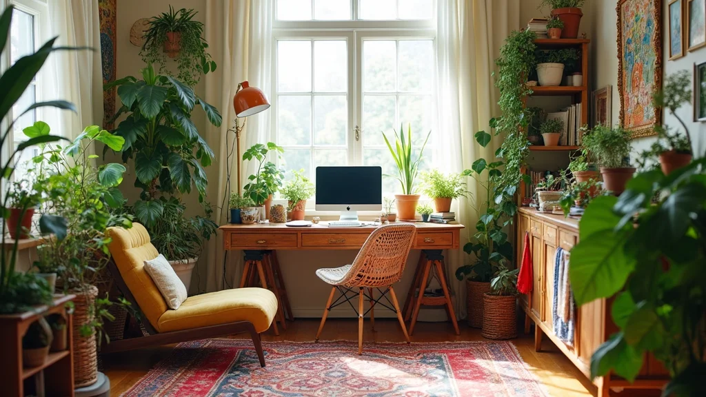 12 Boho Office Ideas for Relaxed Creative Energy