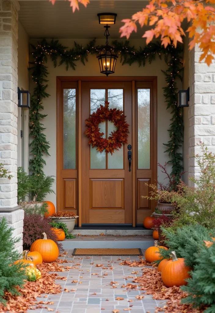 12 Entry Wall Decor Ideas for a Welcoming First Impression - 12. Seasonal Decor Swaps