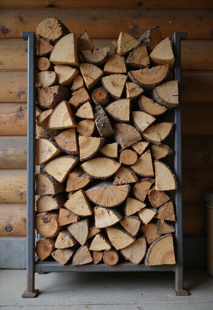 12 Fireplace Decor Ideas for Warm Seasonal Style 67 12 Fireplace Decor Ideas for Warm Seasonal Style - 7. Firewood Displays