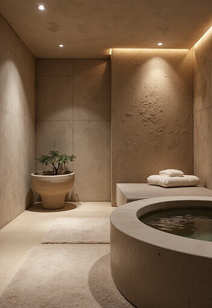 12 Gym Basement Ideas for Convenient At Home Workouts - 11. Home Spa Feel