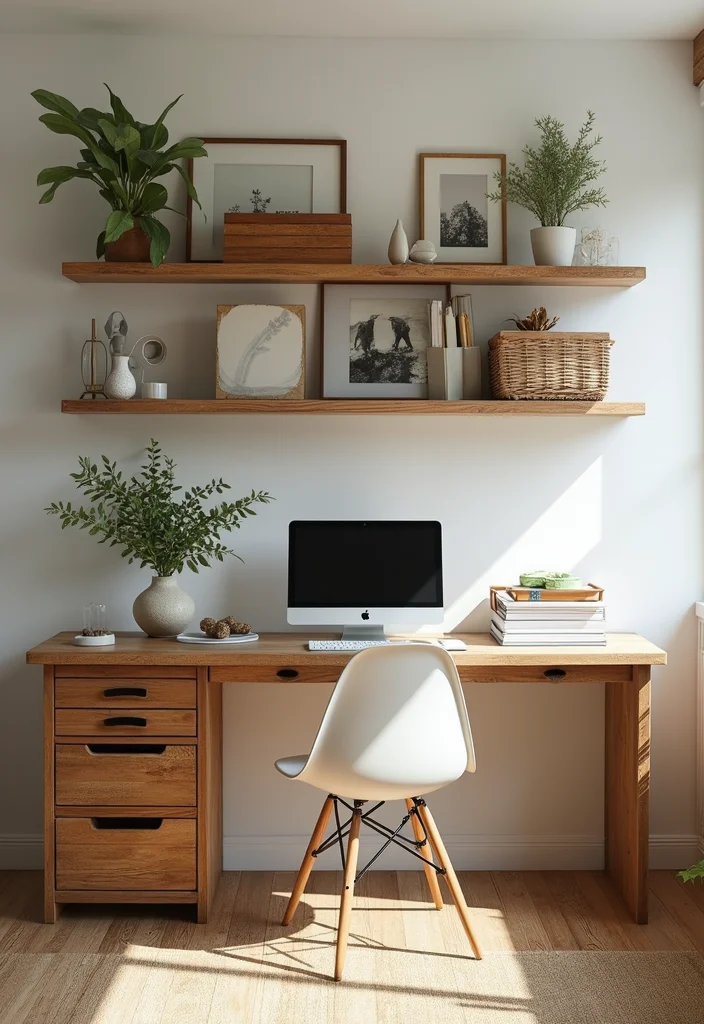 12 Home Office Ideas for Productive Comfortable Workspaces - 4. Sustainable Storage Solutions