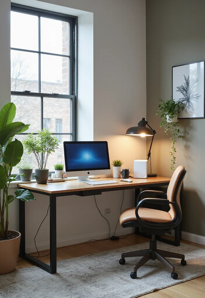 12 Home Office Ideas for Productive Comfortable Workspaces - 7. Smart Tech Integration