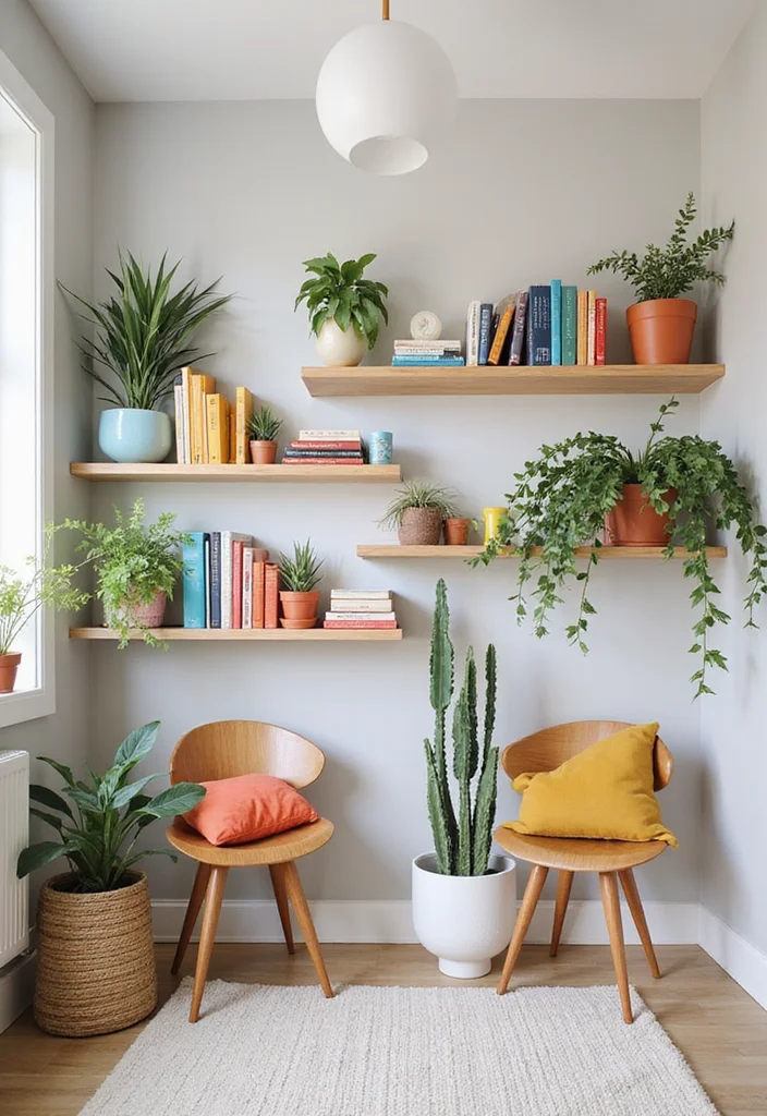 12 Home Wall Decor Ideas for Easy Everyday Upgrades - 12. Whimsical Floating Shelves