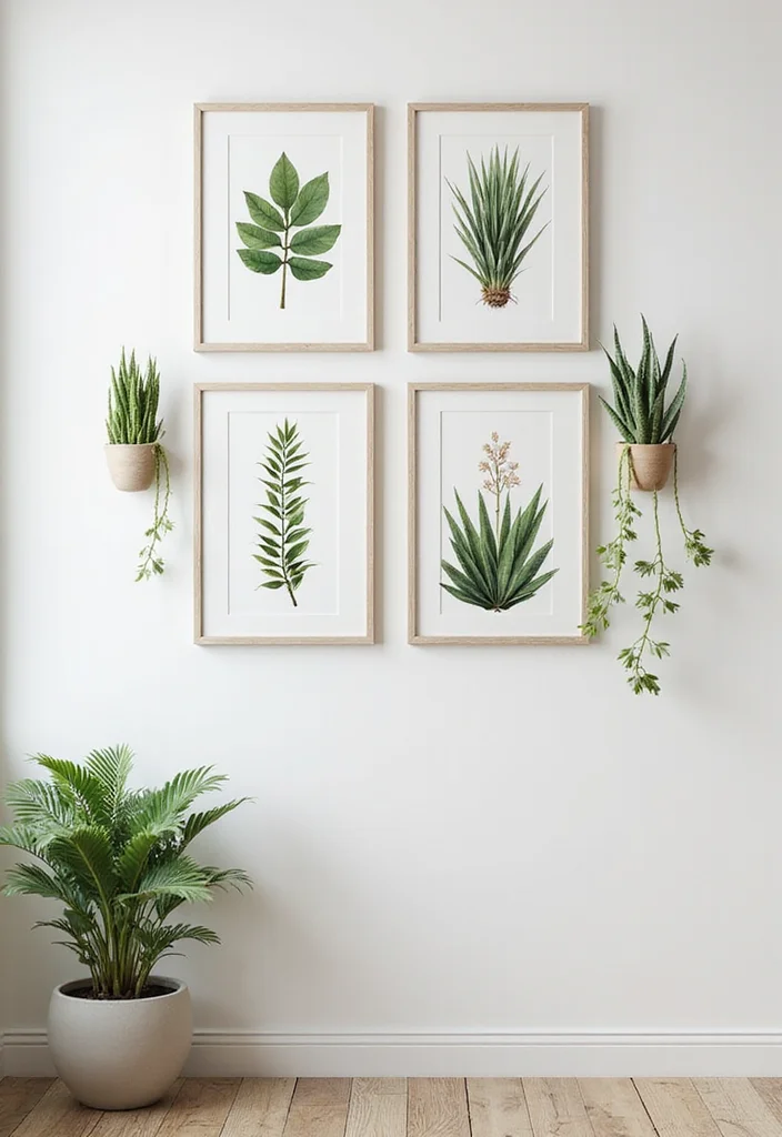 12 Home Wall Decor Ideas for Easy Everyday Upgrades - 3. Botanical Prints and Greenery
